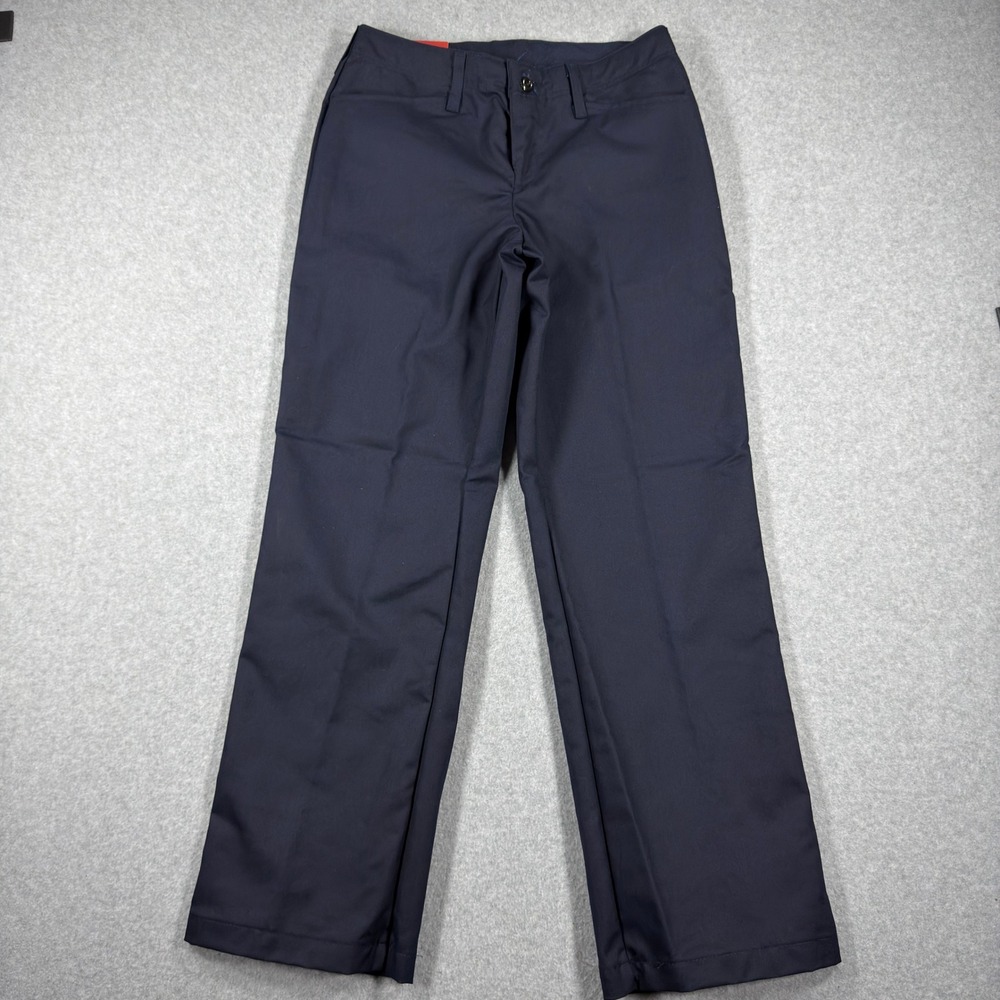 Red Kap Navy Blue Work Pants Womens Size 4x30 Uniform Straight Leg NWT